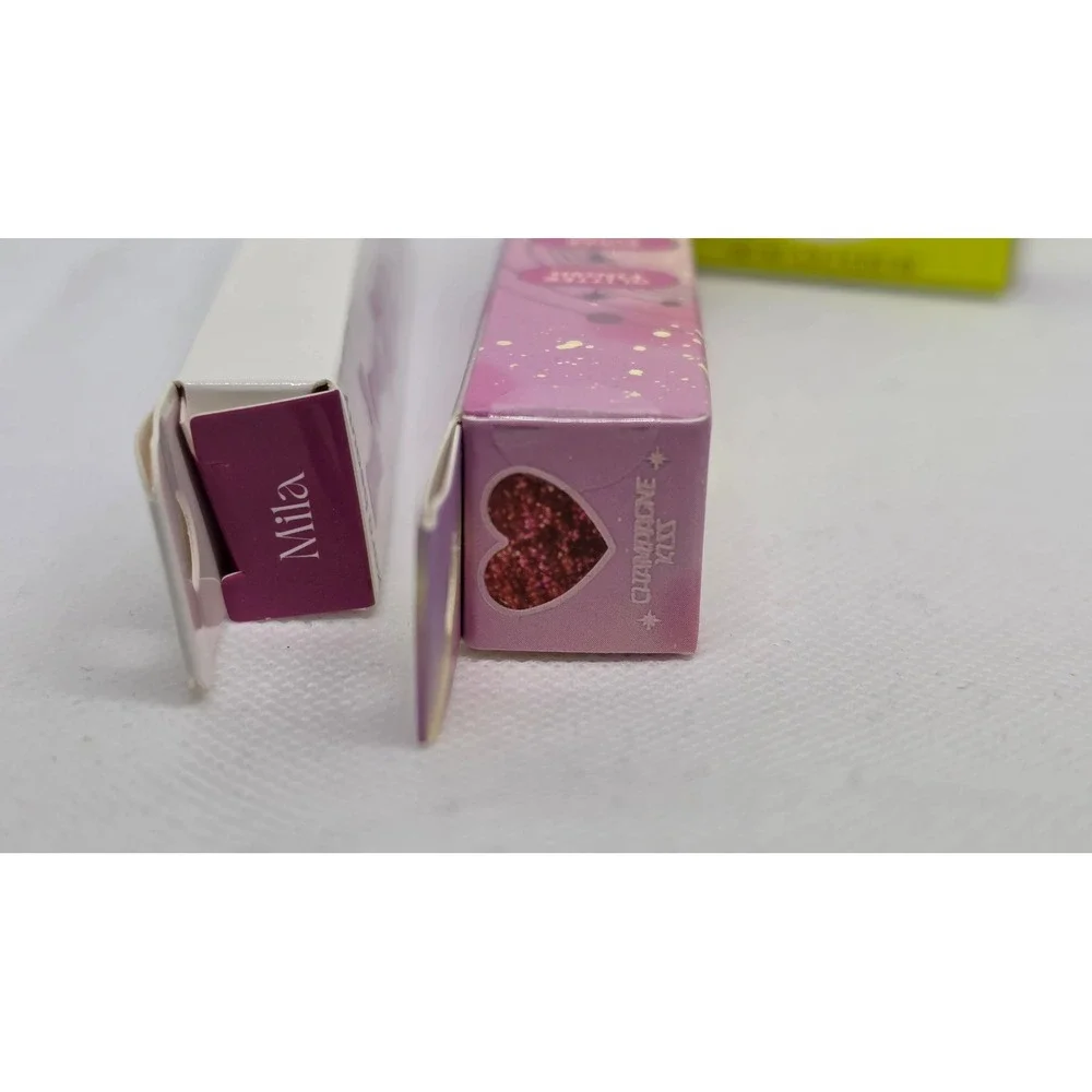 Kara Beauty 3pc Lip Set Berry Souffle Champagne Kiss Mila Lip Liner NIB